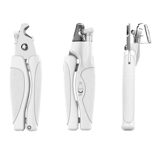 2-In-1 LED Pet Nail Grinder, Clipper & Trimmer – Safe, Precise Grooming for Cats & Dogs with Light Nails Animal